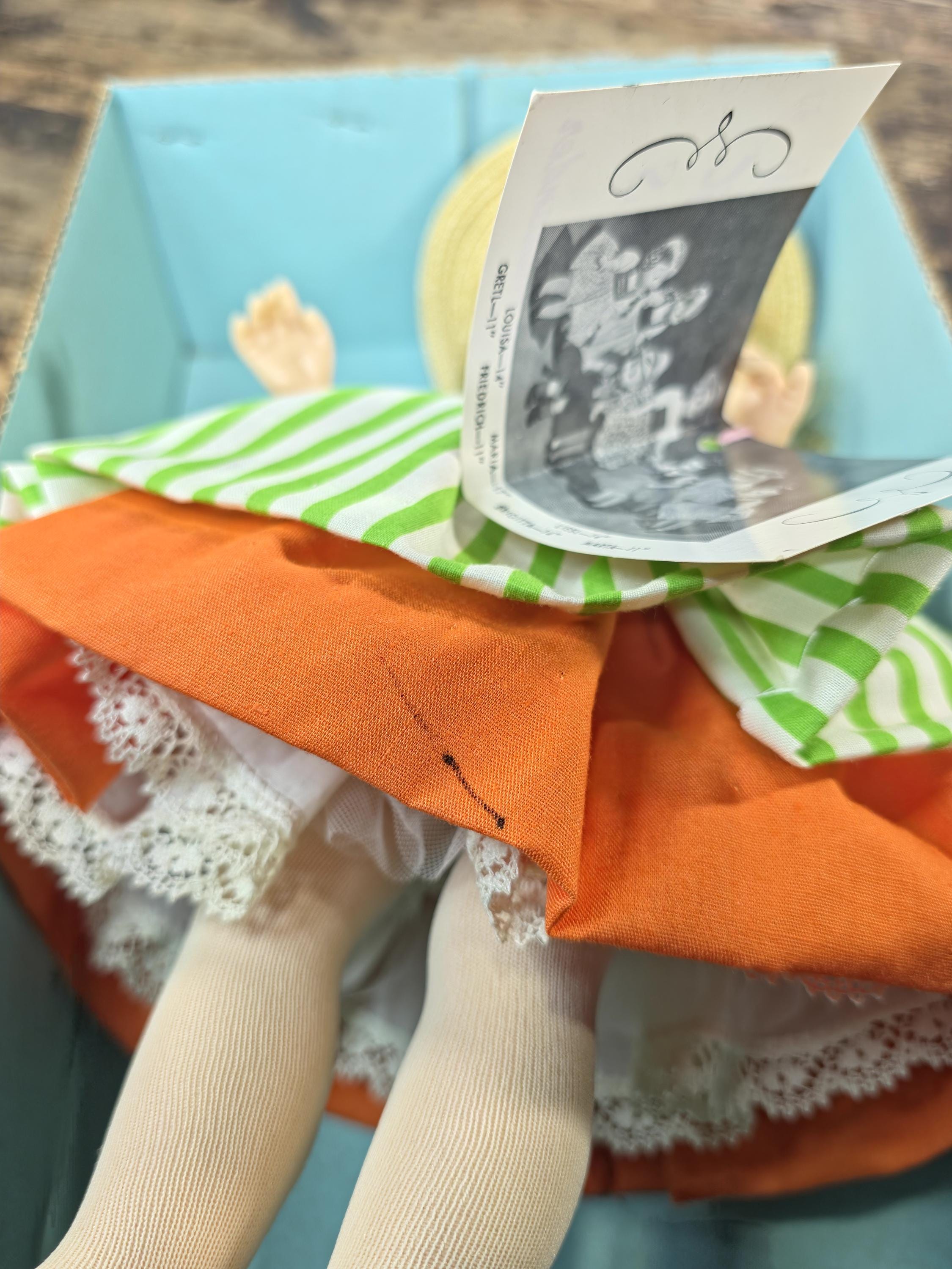 Madame Alexander Sound of Music Dolls Set of 4 Maria Liesl Brigitta Marta 1970s