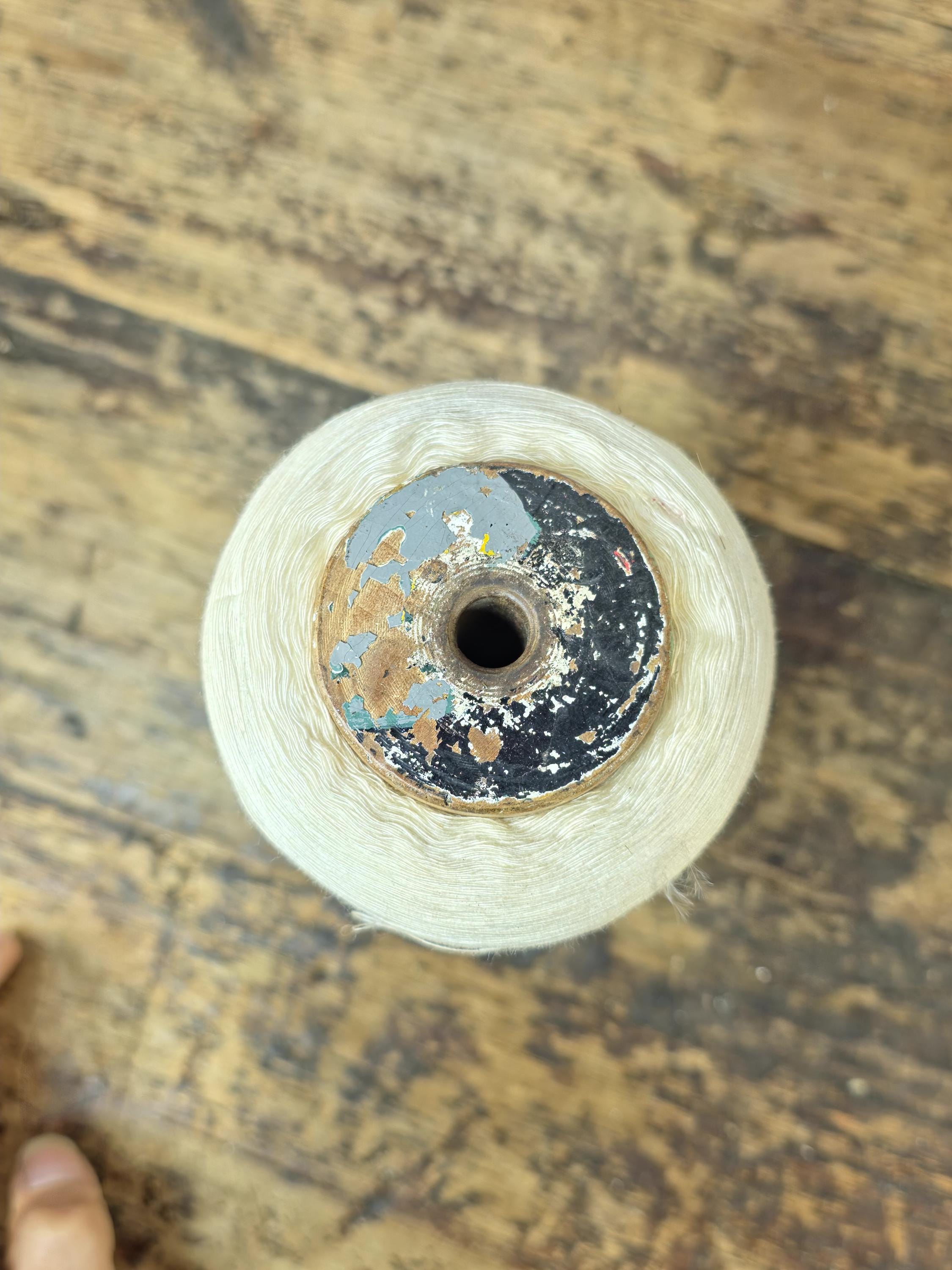 1930s Singer SIMANCO Cast Iron Butterfly Thread Stand USA Industrial Spool