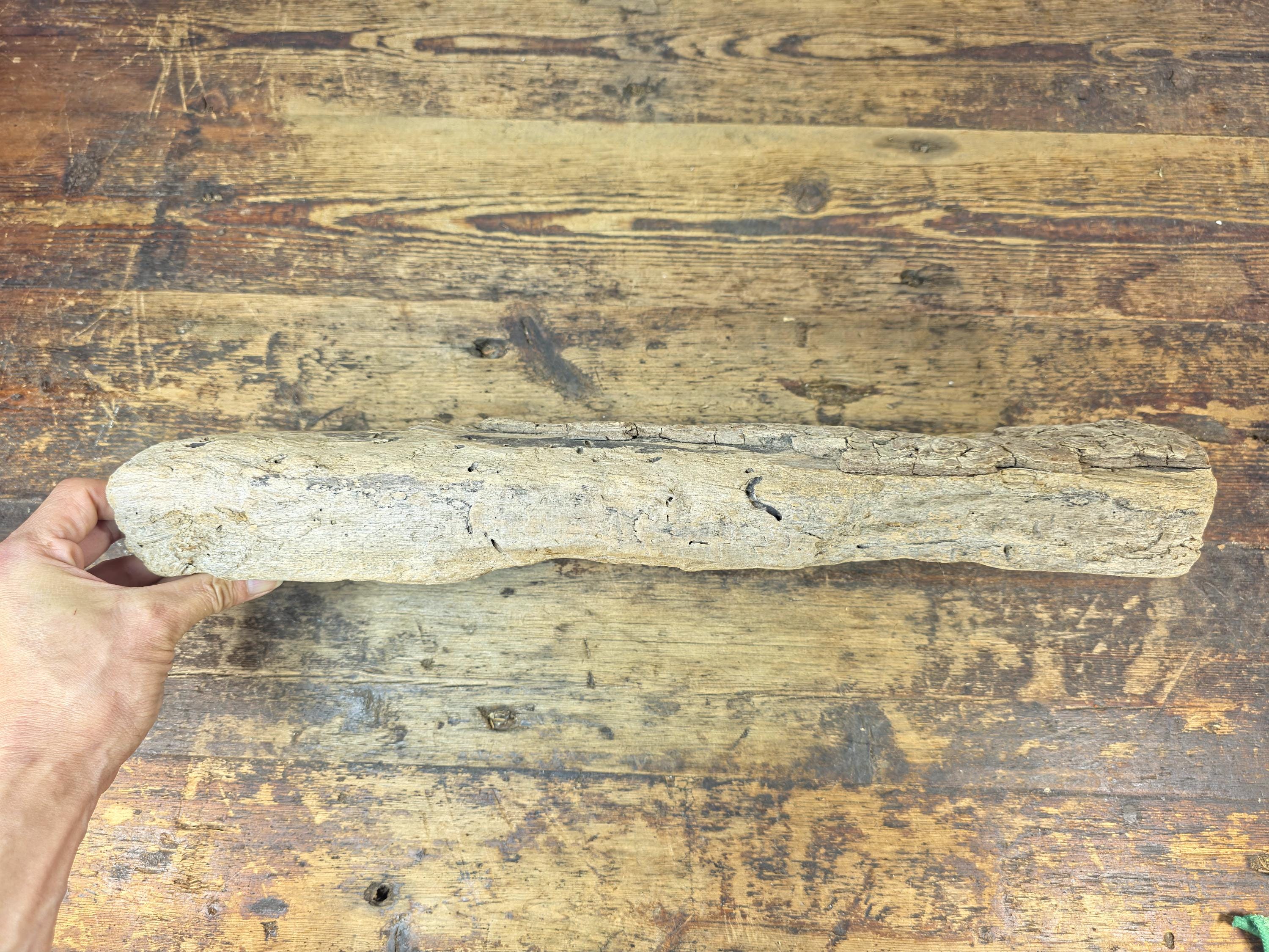 Artisan Made Driftwood three votive candle holder Including 3 Tea lights 19.5" L