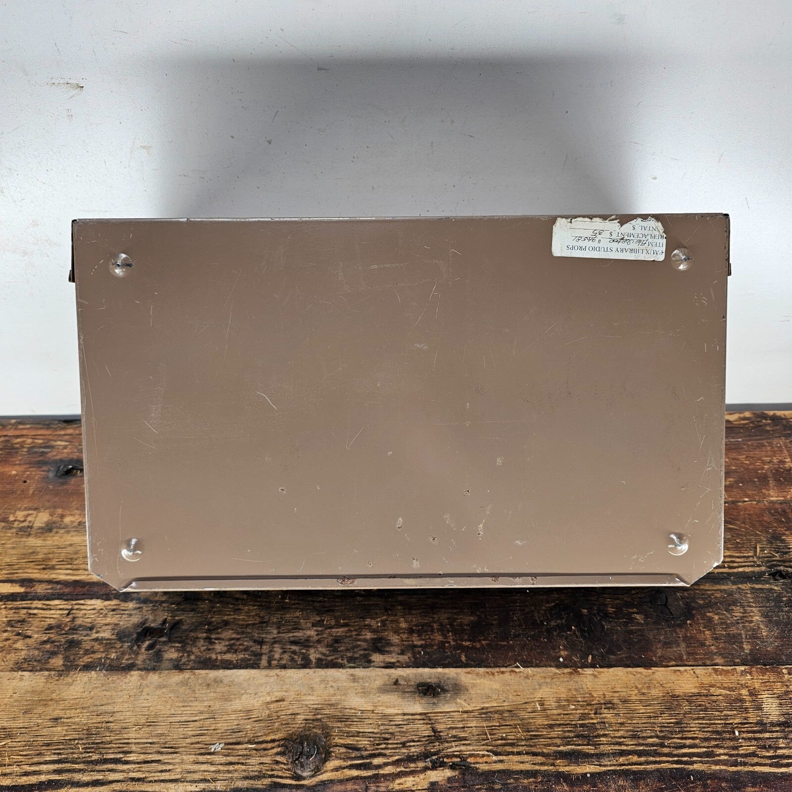 Vintage 3-Tier Wall-Mounted / Desktop Steel File Organizer