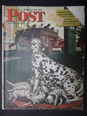 Saturday Evening Post Magazine 1945 January 13 Stevan Dohanos