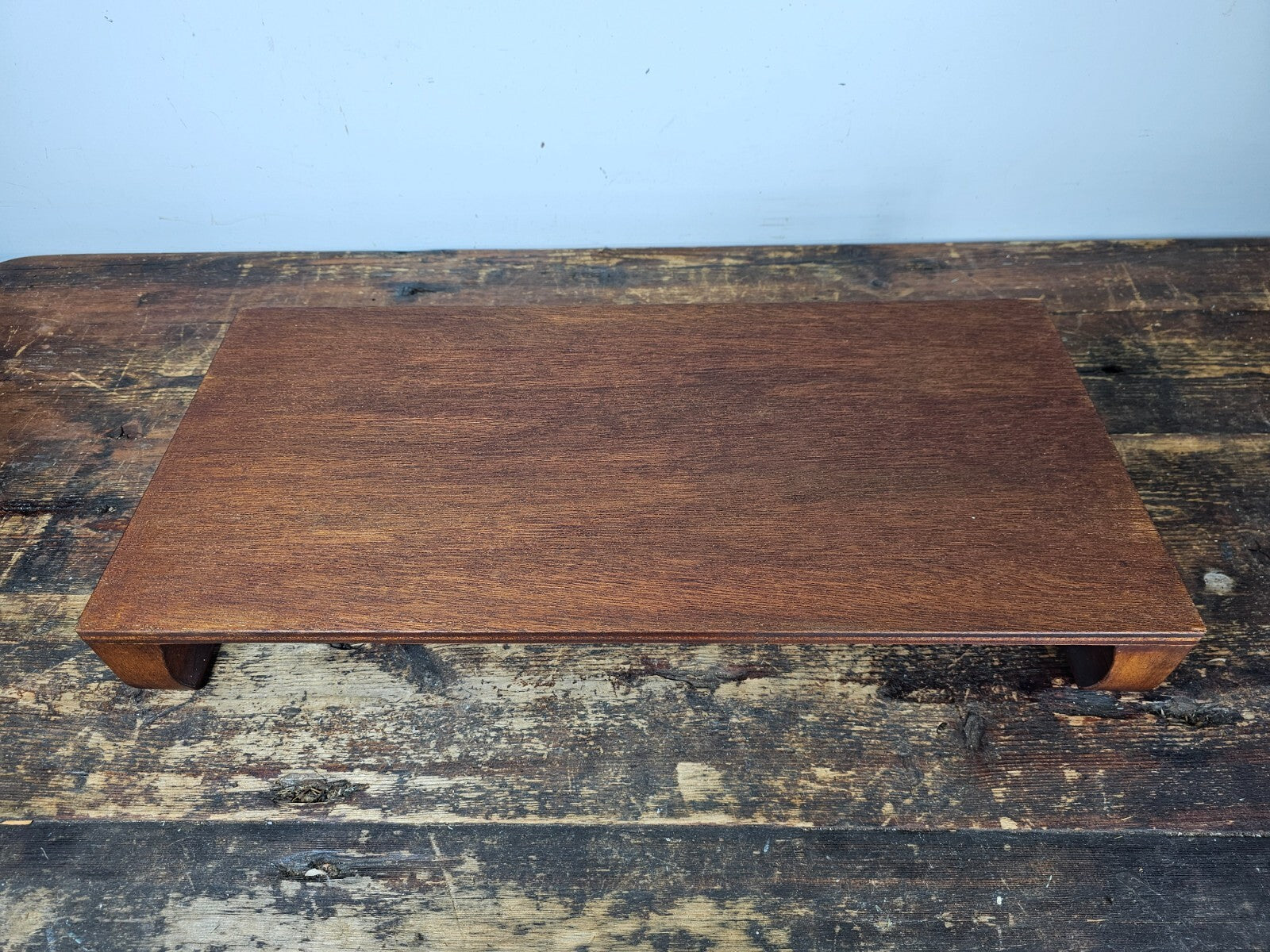 Japanese Wooden Ikebana Vase Bonsai Display Stand With Legs