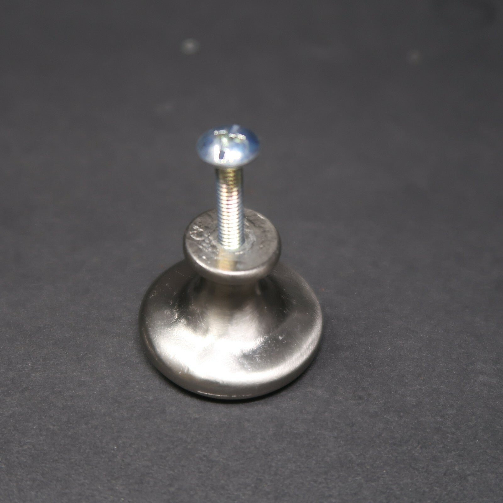 Set of 3 Stainless Steel Cabinet Drawer Knobs Kitchen Pulls 1.2" x 1.2"