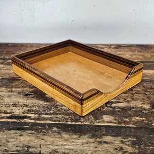 Nordic Style Vintage Wooden Document Tray