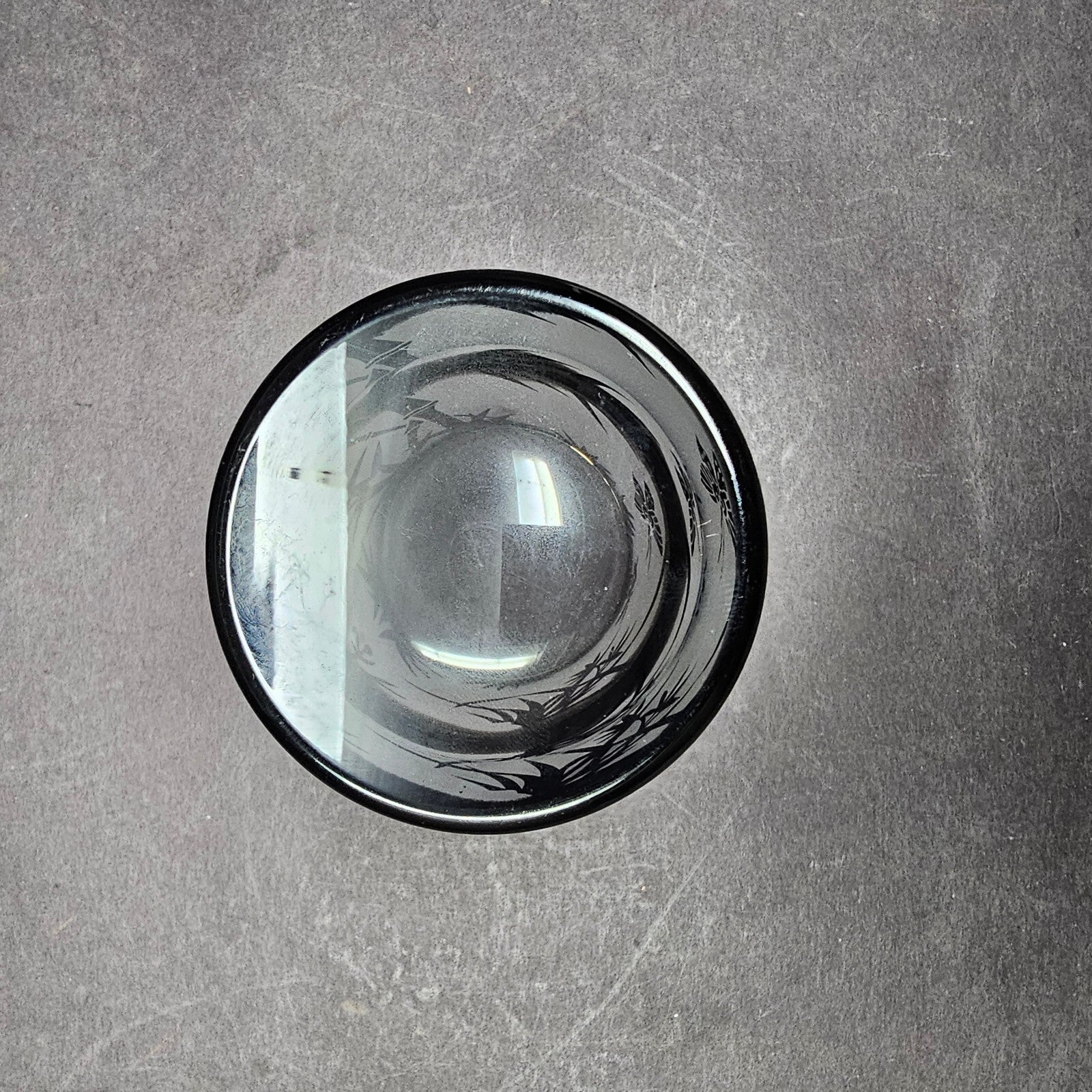 Hand Blown Asian Style Whisky Tumbler Stemless Wine Glass