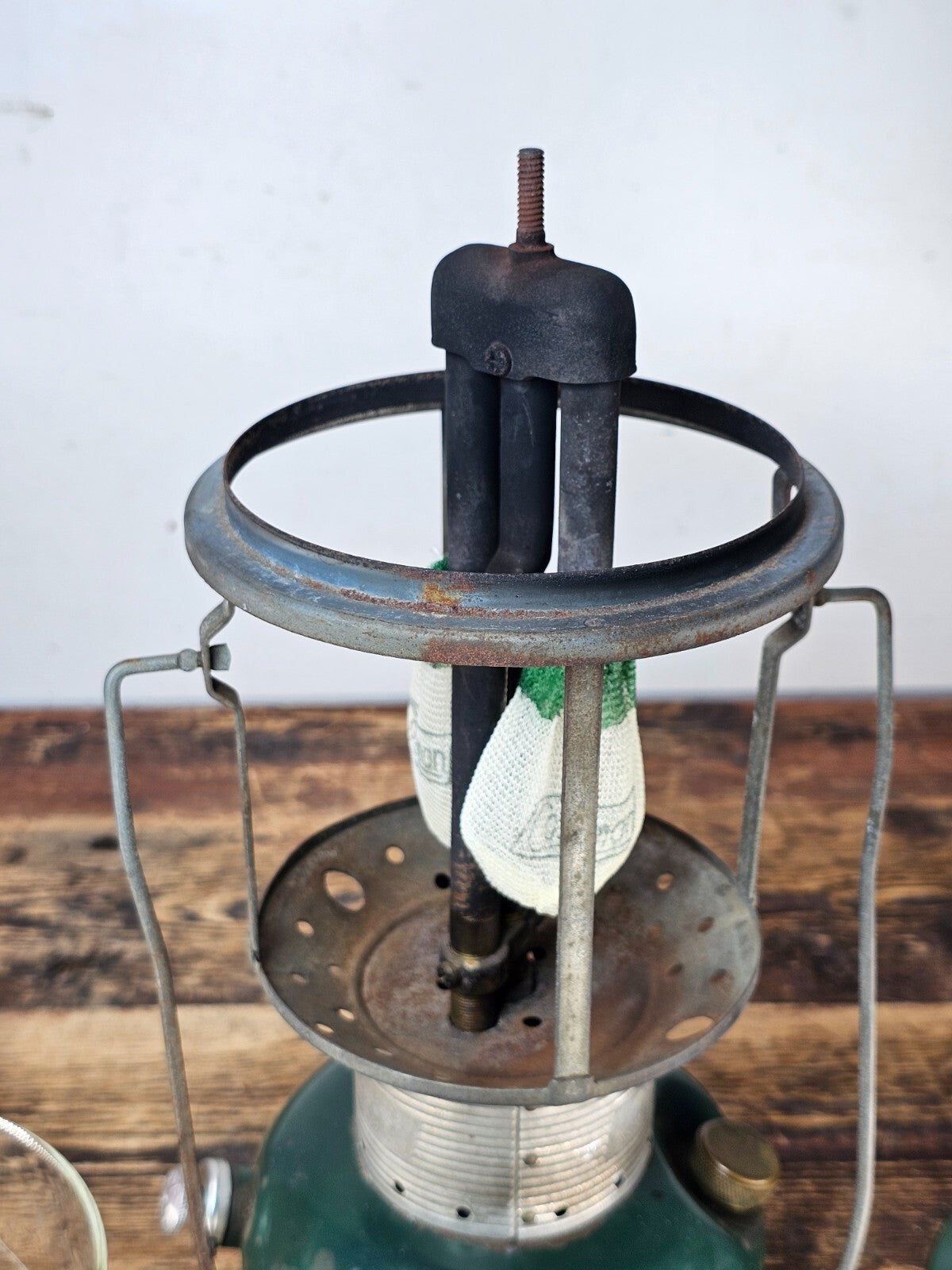Vintage 1966 Coleman 220F Double Mantle Not Tested