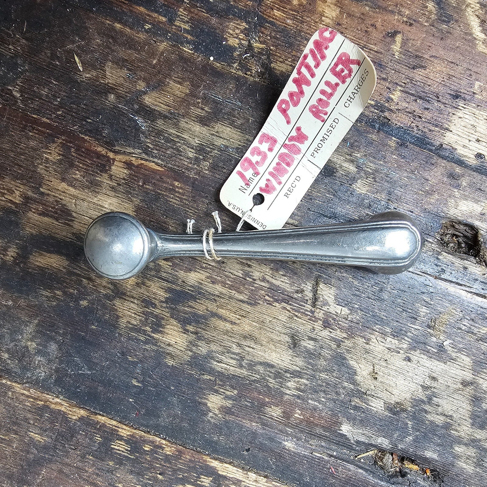 1933 Pontiac GM Original Window Crank Antique