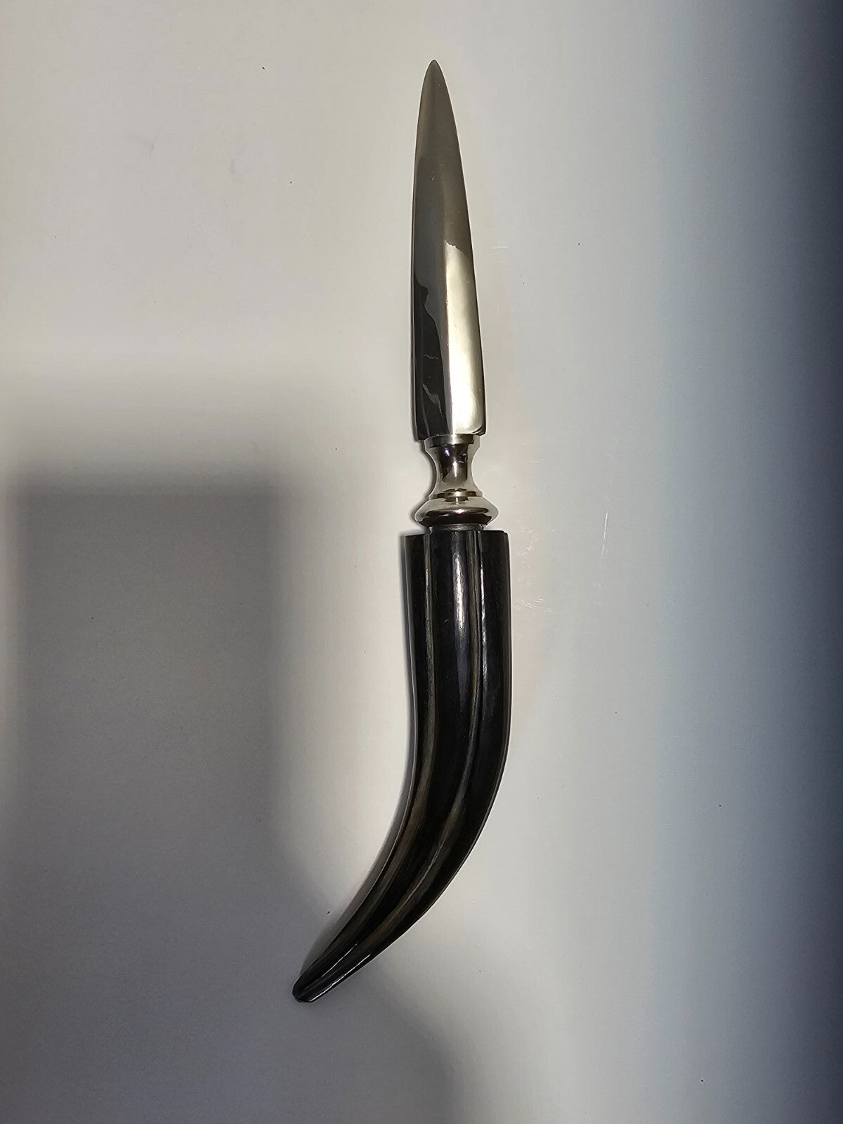 Faux Horn Handle Magnifying Glass & Letter Opener