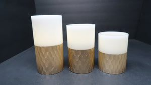 3 pcs Studio Mercantile LED Candle Set