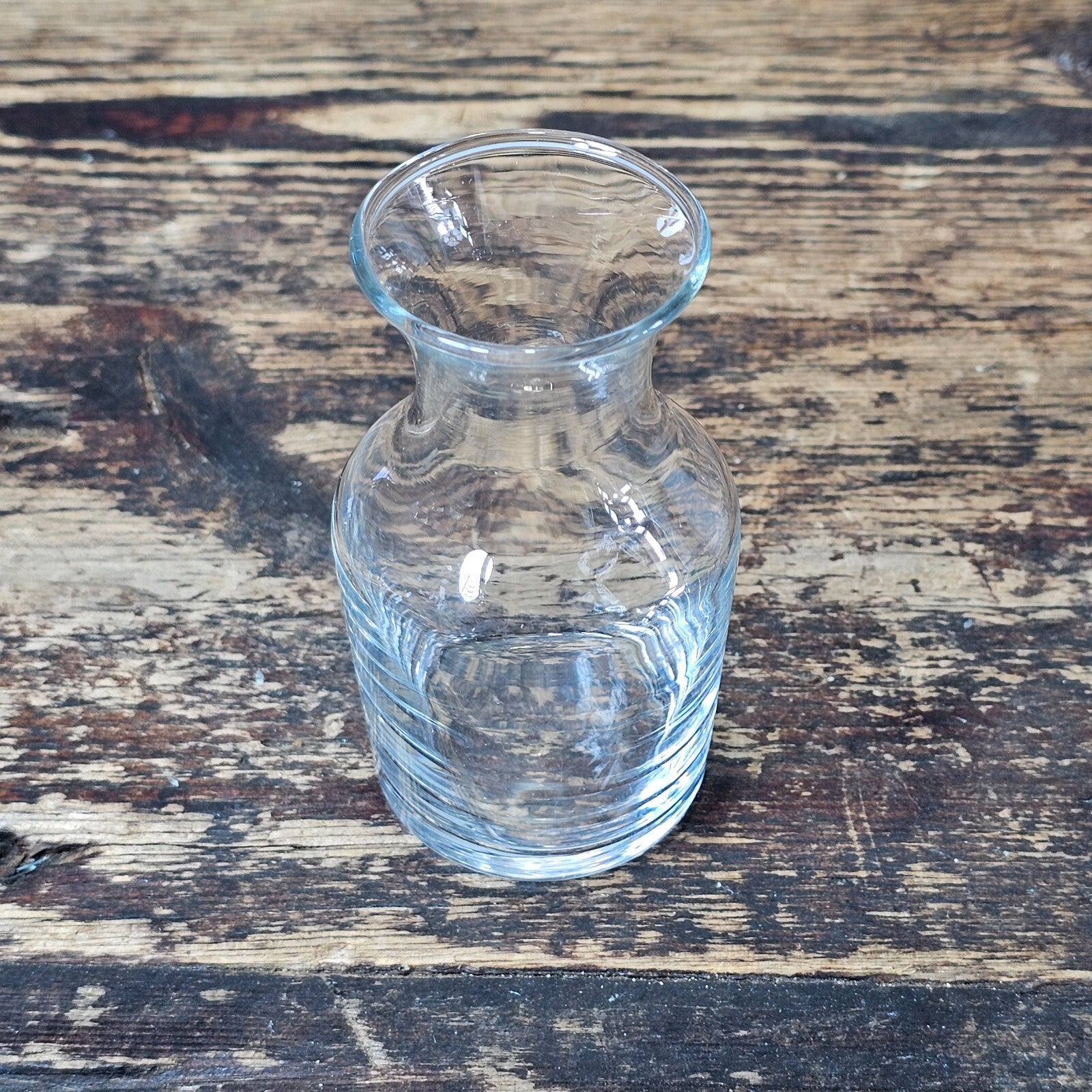 Libbey 718 Glass 3oz Cocktail Decanter / Carafe / Bud Vase 2.12"W x 3.83"H