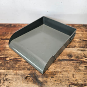 Vintage Globe-Wernicke Metal Paper Tray File Organizer