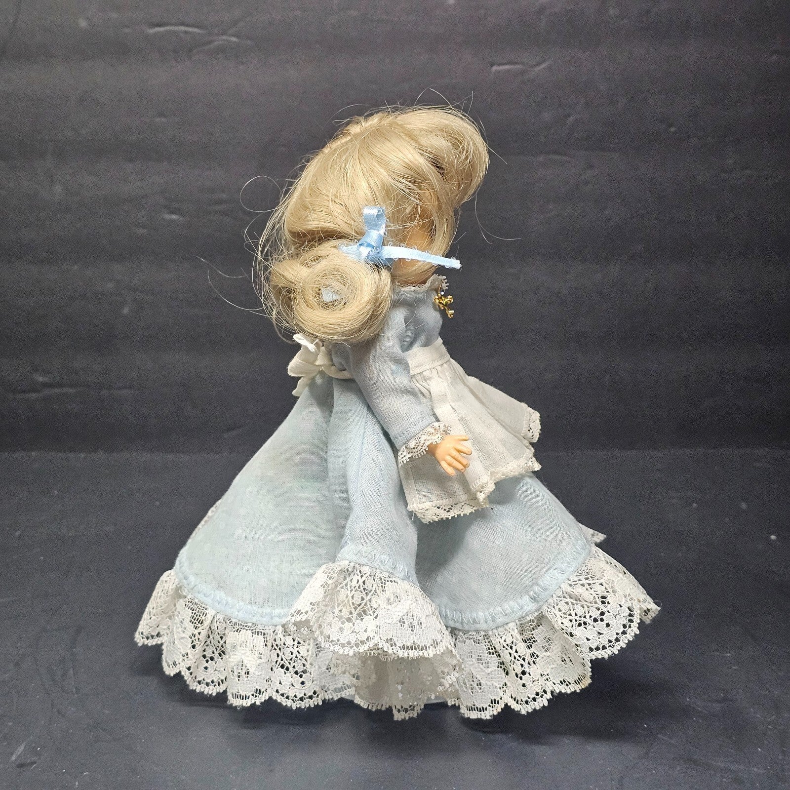 Vintage Virga Doll In Marlene Peterson Dress 8"