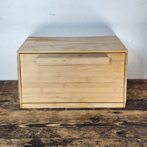 Bamboo Bread Box With Lid