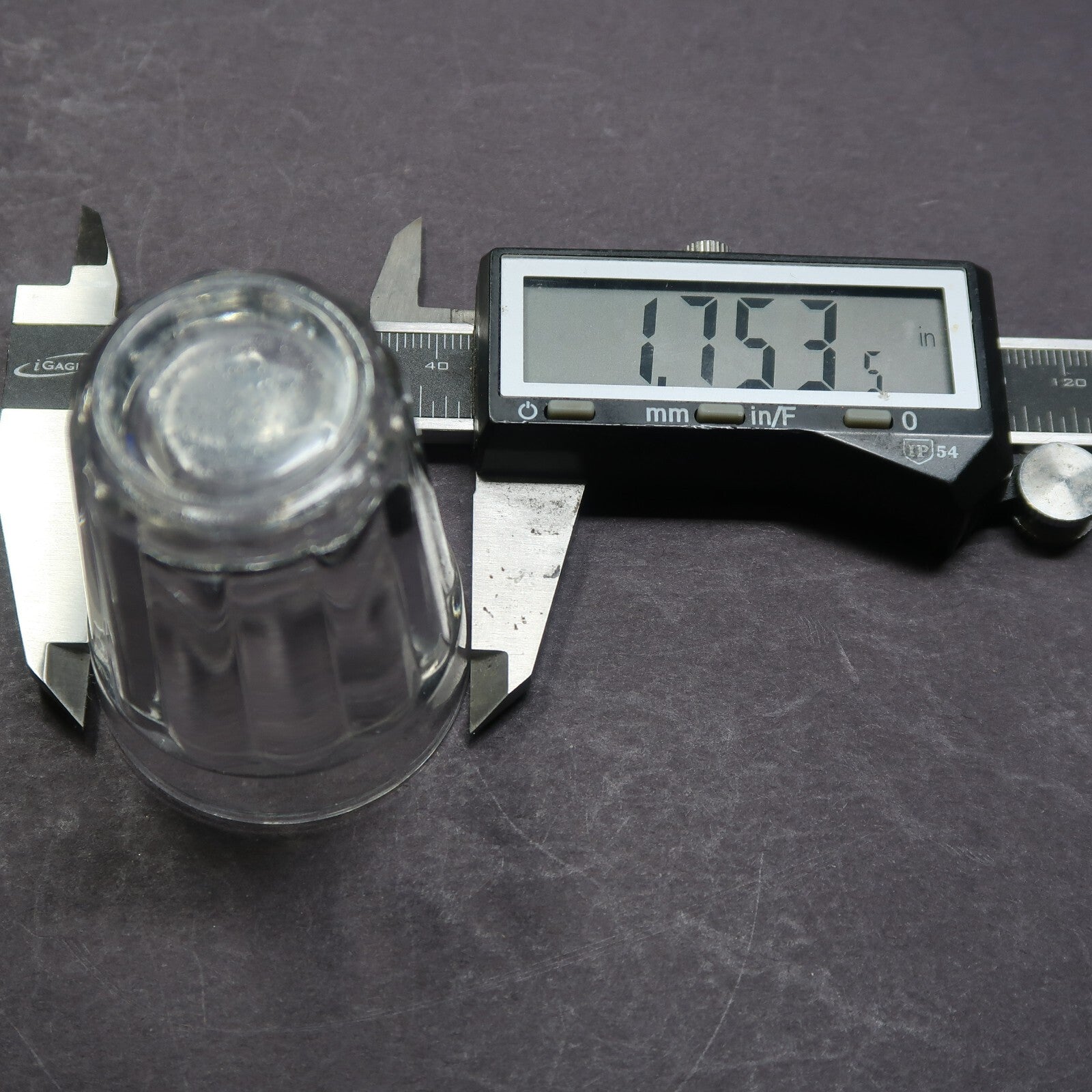Tumbler Style Shot Glass H 2.3"