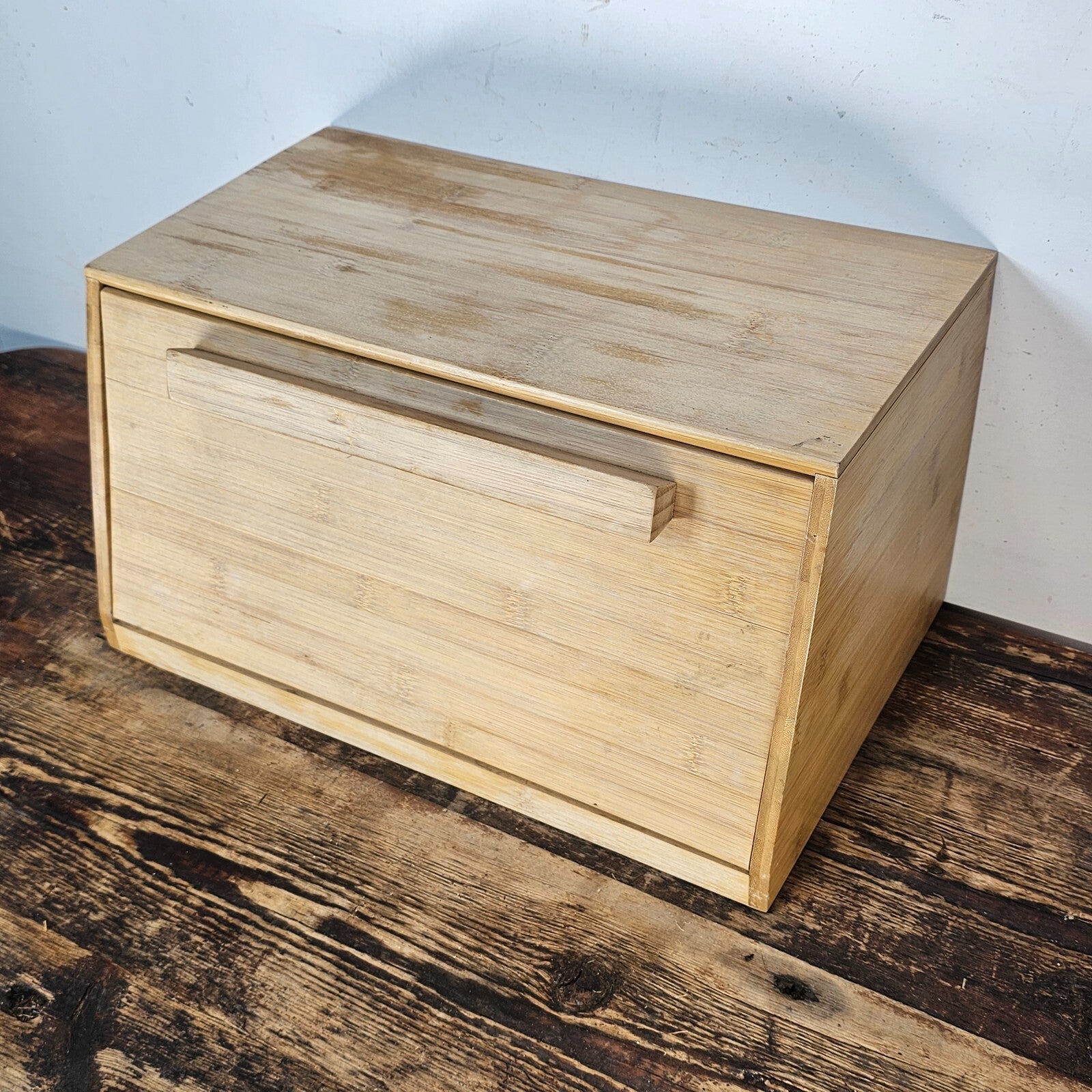 Bamboo Bread Box With Lid