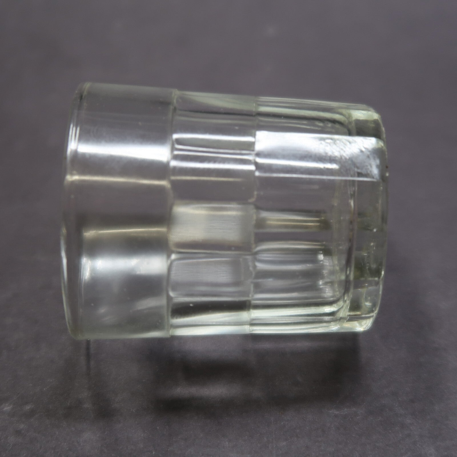 Vintage Shot Glass - Eagle Mark On Bottom H 1.85"