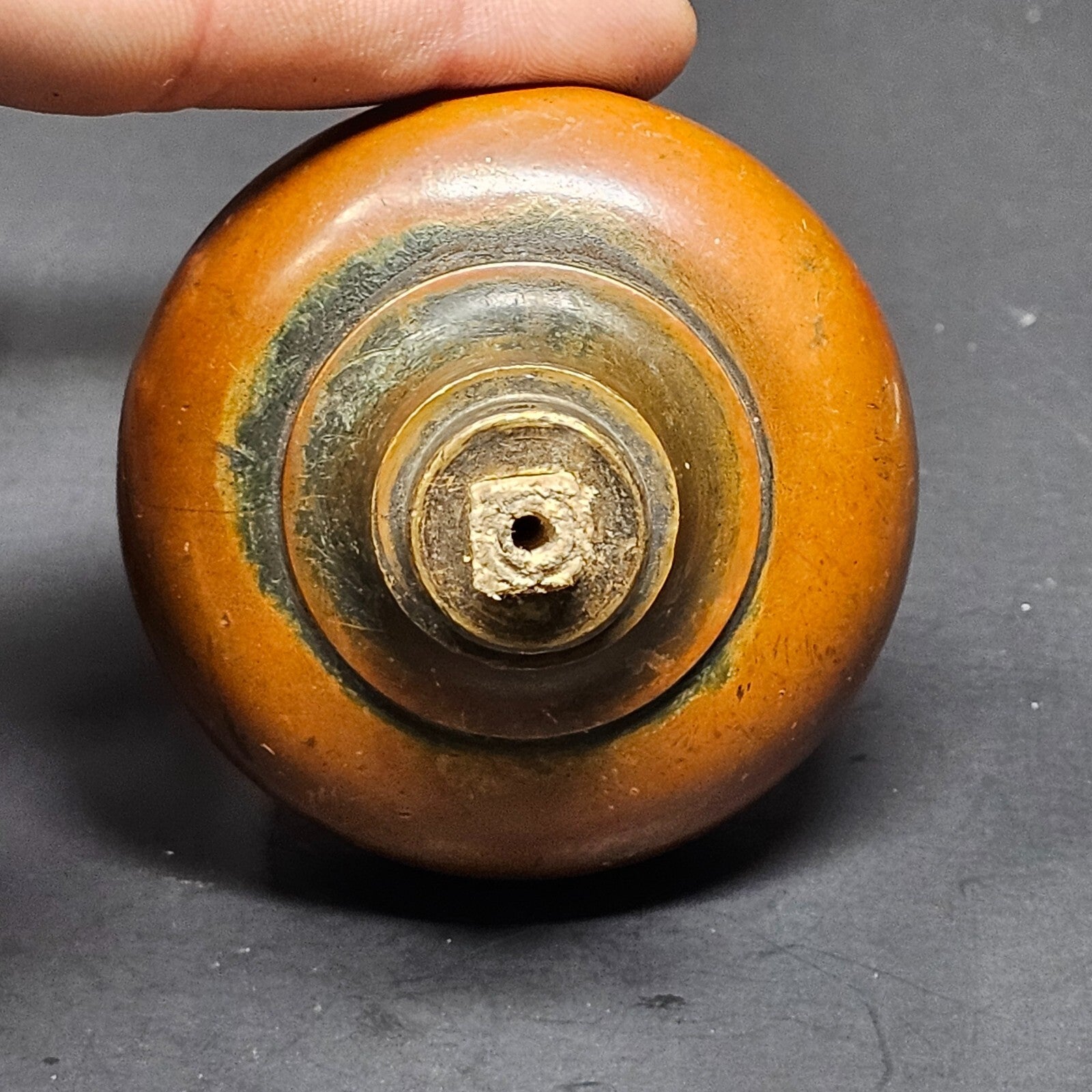 Antique Single Door Knob Solid Brass