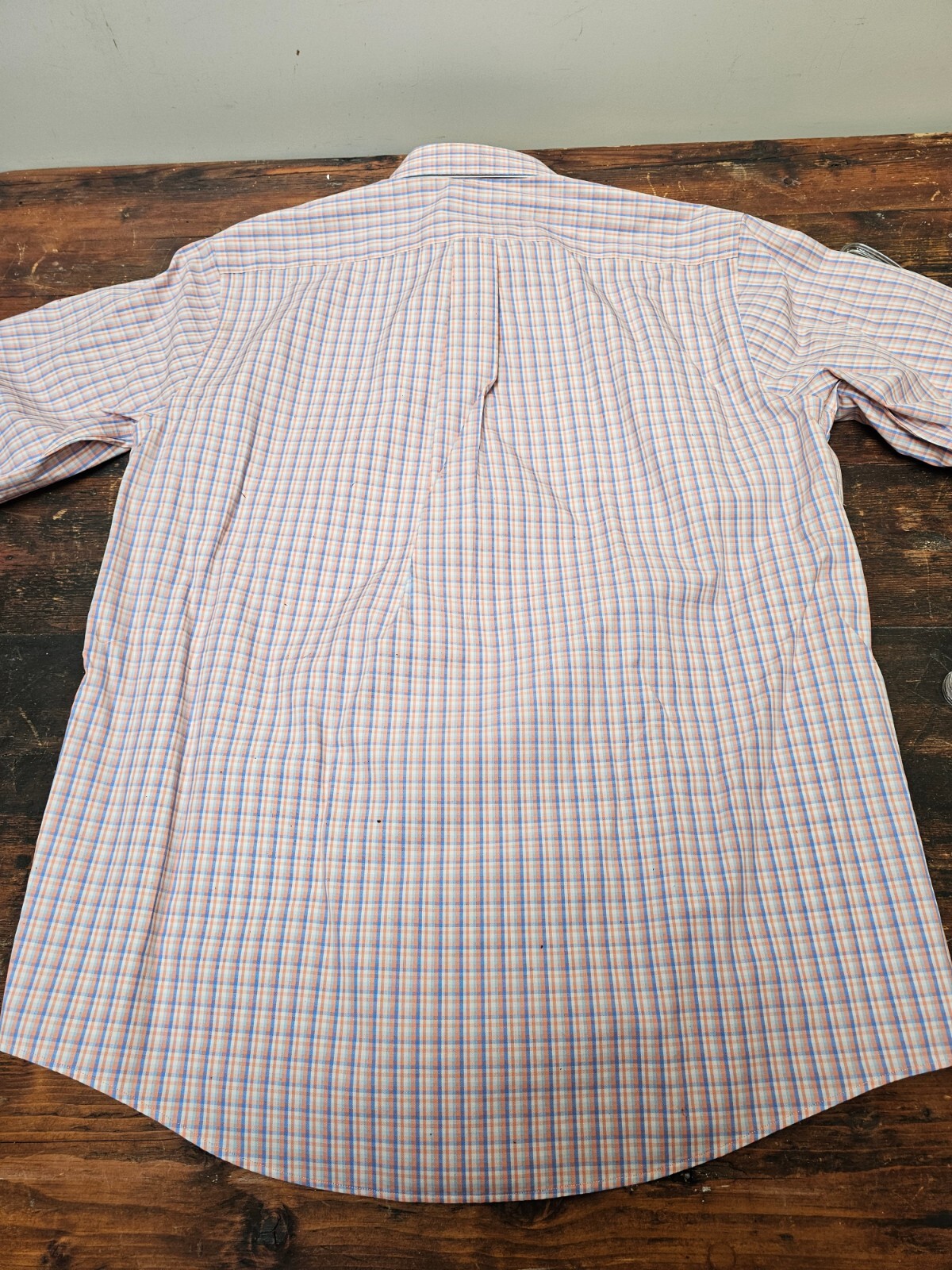 L.L. Bean Oxford Shirt Men's 15 1/2-33 Traditional Fit Plaid Long Sleeve NWT