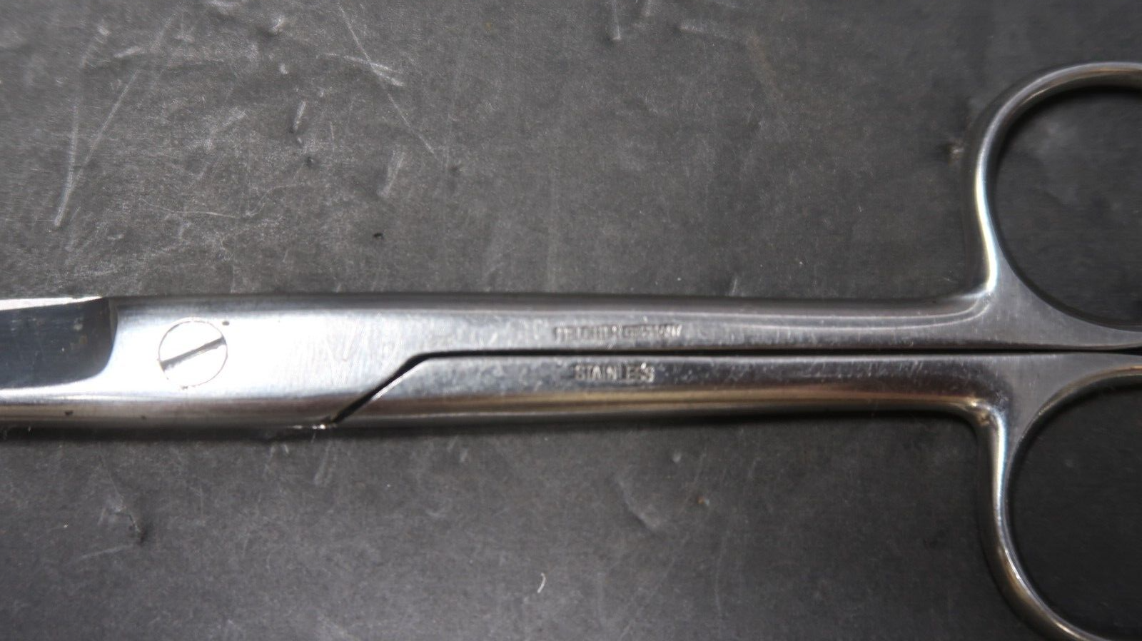 Vintage Melcher Stainless Shears 6" Made in Germany