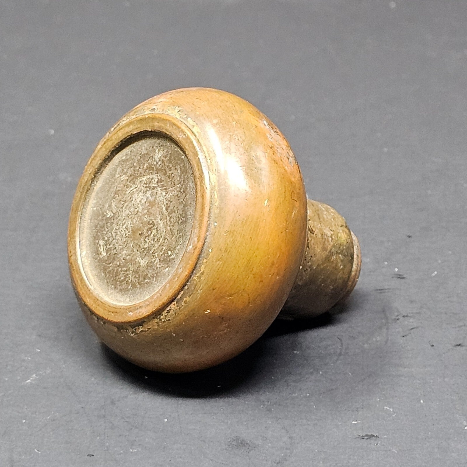 Antique Single Door Knob Solid Brass
