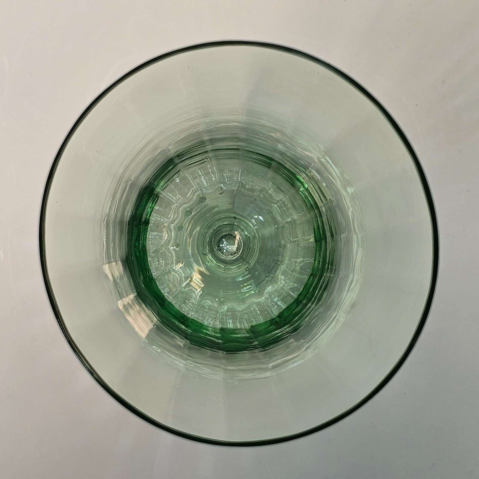Huntington Glass X101 Green Iced Tea 6.5" H