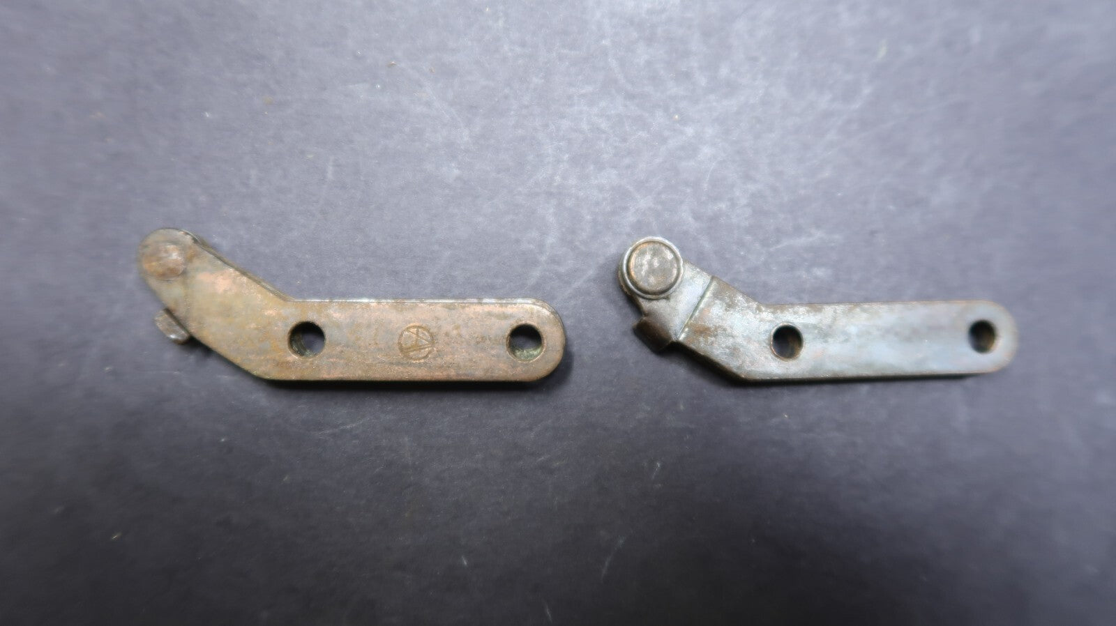 Vintage Cabinet Hardware Lot Steel Knife Cabinet Hinges