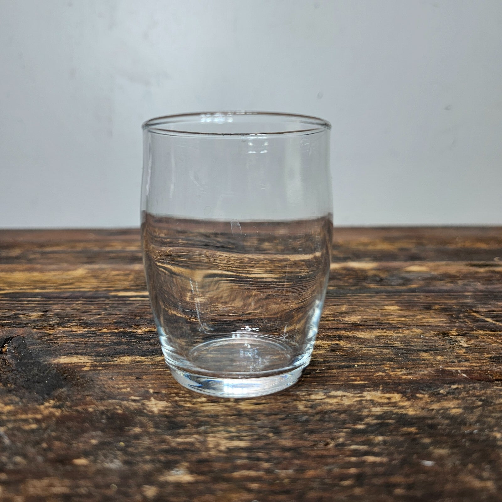 Set of 4 Barrel Shaped Small Glassware 2" x 3"