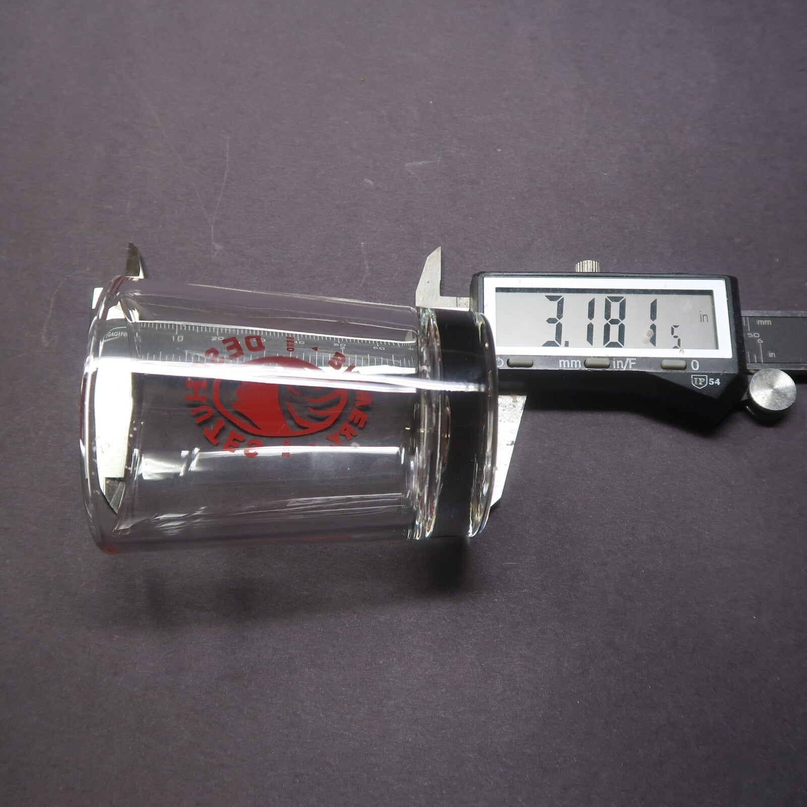 Deschutes Brewery Oregon Libbey Shot Glass H 3.2"