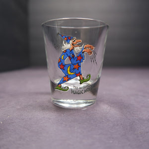 Shot Glass The Wizard Of Magic Mountain H 2.4"