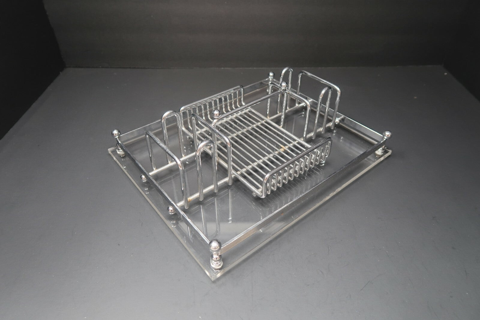 Vintage Silverware Flatware Caddy Flatware Storage 9" x 11" x 3"