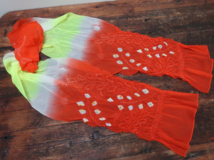 Vintage Japanese Summer Scarf 8ft x 1ft