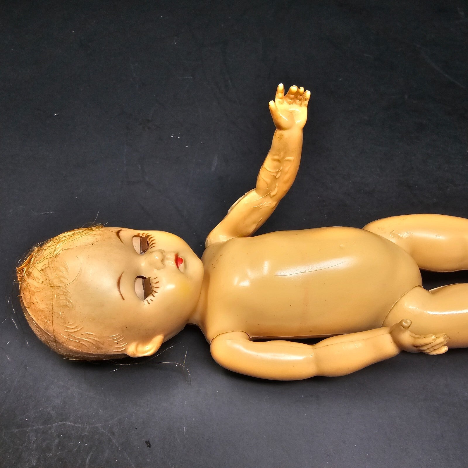 Vintage Vigra Doll 8" 1950's (Damaged)
