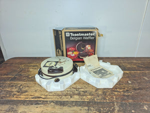 Vintage Toastmaster Belgian Waffler – Model 250 (NOS)