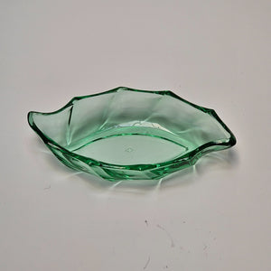 Heisey 7" Twist Moongleam Pickle Dish