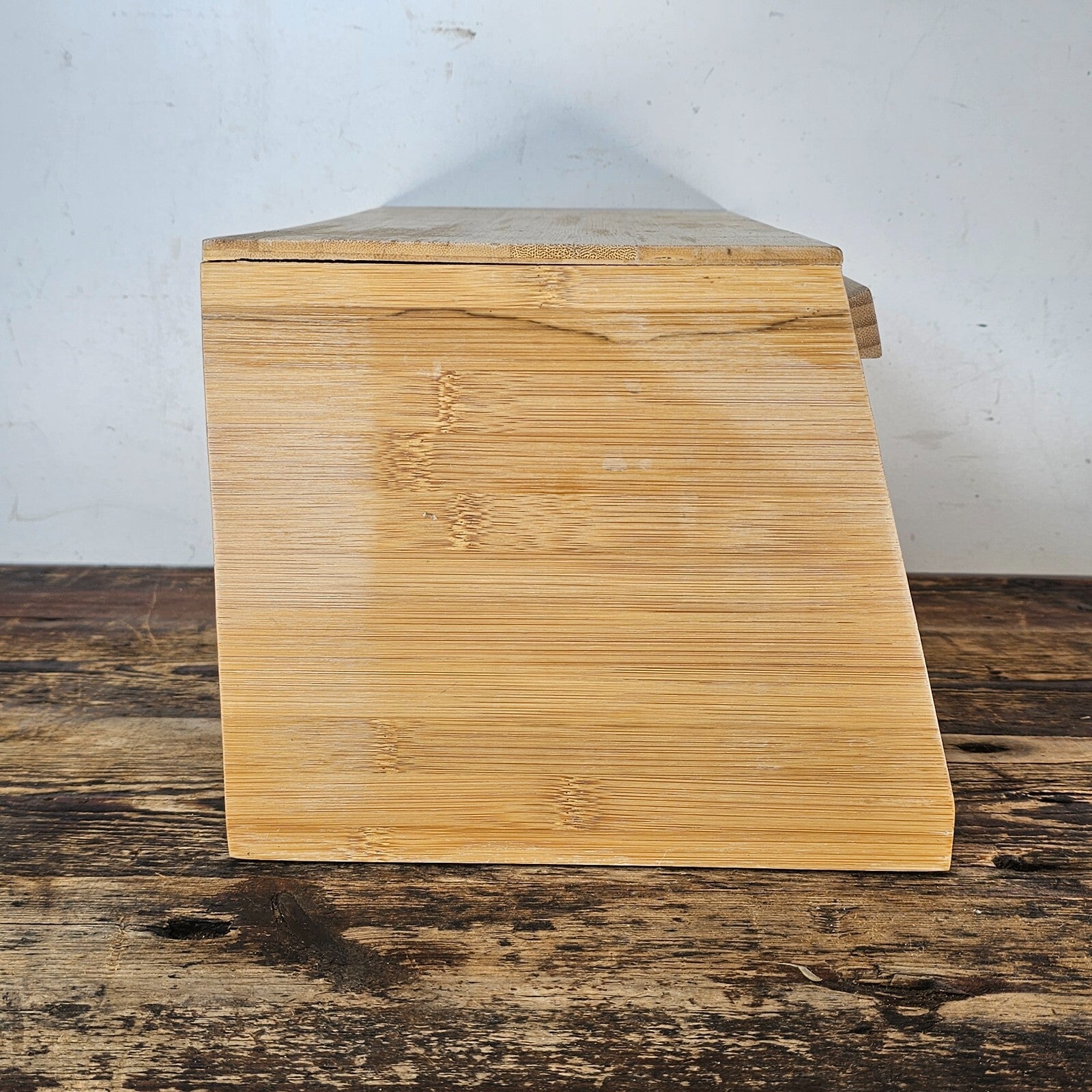 Bamboo Bread Box With Lid
