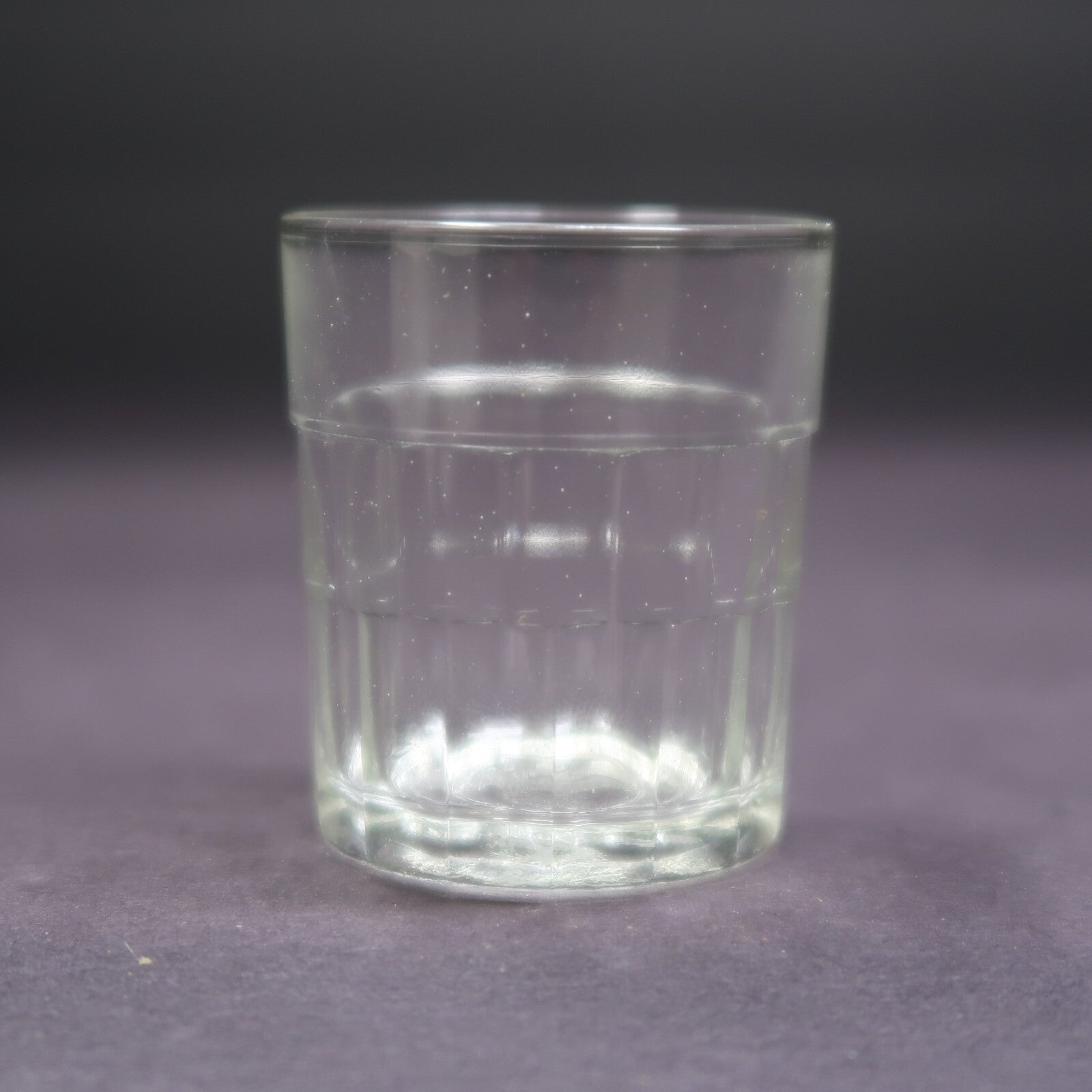 Vintage Shot Glass - Eagle Mark On Bottom H 1.85"