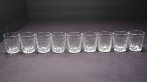 Lot of 9 Arcoroc France 2" Shot Glass “The Estradas 1993”