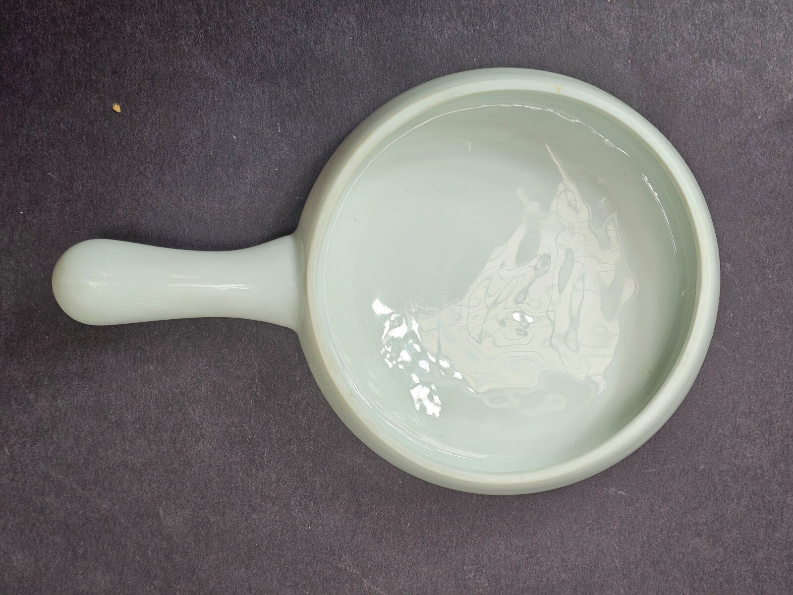 Vintage White Ceramic French Onion Soup Bowl With Lid Made In France