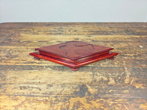 Rare 1978 Boehm Galloping Horse Original Wood Base Pedestal