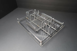 Vintage Silverware Flatware Caddy Flatware Storage 9" x 11" x 3"