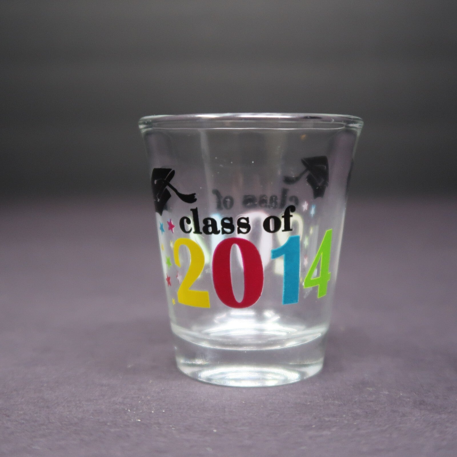 Class of 2014 Shot Glass H 2.34"