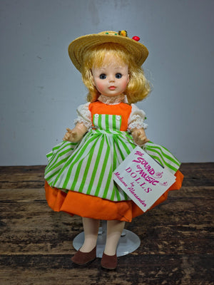 Madame Alexander Sound of Music Liesl Doll 14” Vintage 1970s w Tag