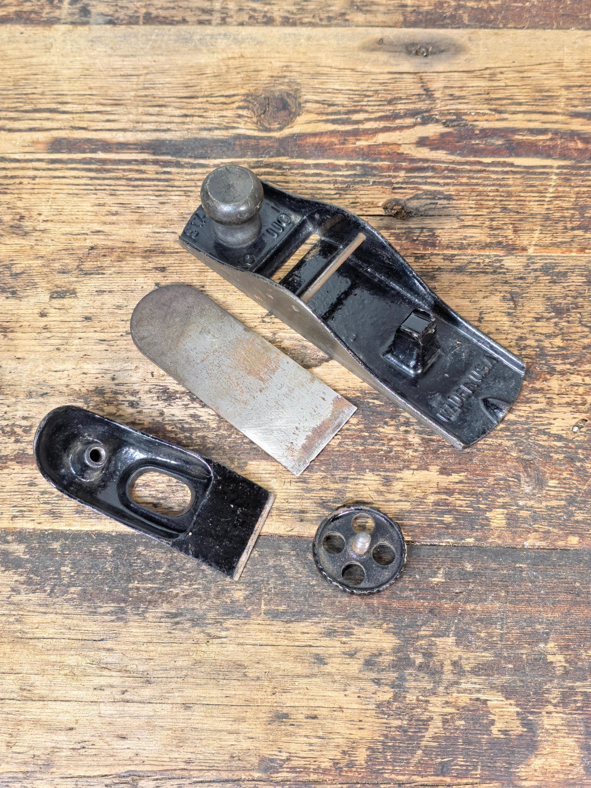 Vintage Stanley No.110 Block Plane – Made in USA