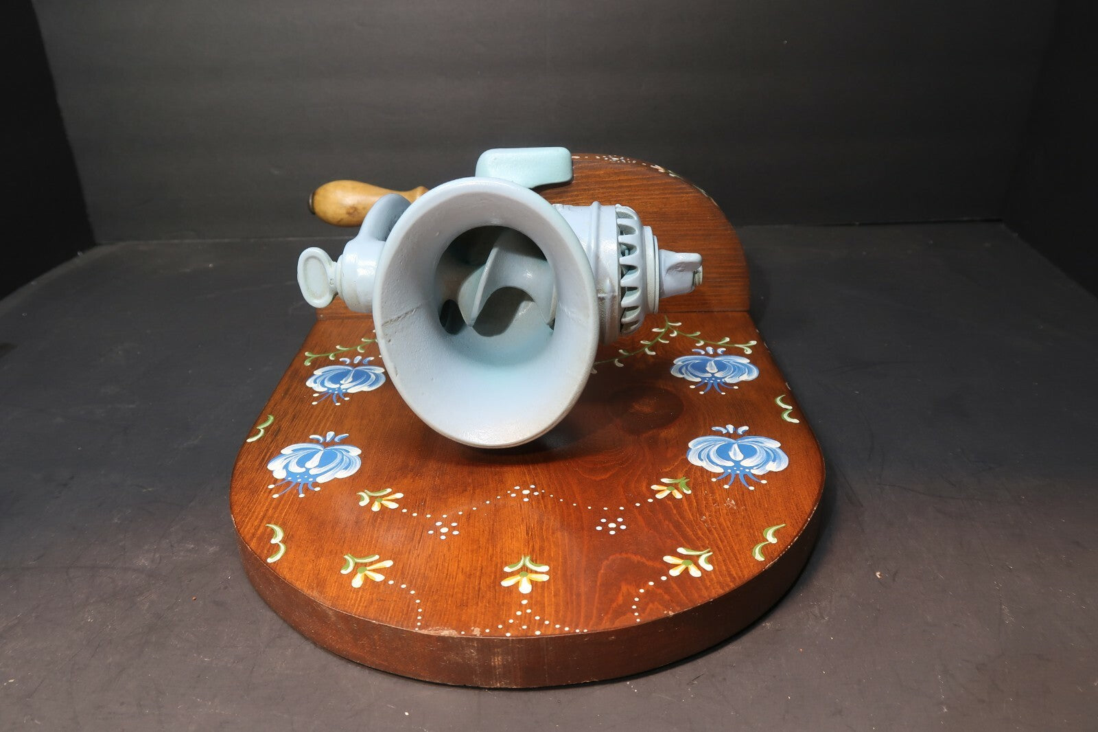 Kitchen Art Decor Universal No. 2 Food Chopper on Hand Painted Wooden Board