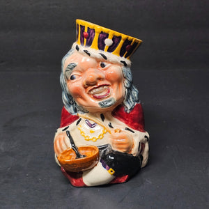 Vintage Toby Jug Old King Cole Shorter England Character Jug