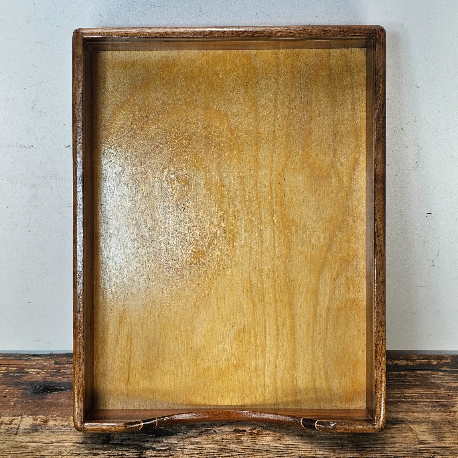 Nordic Style Vintage Wooden Document Tray