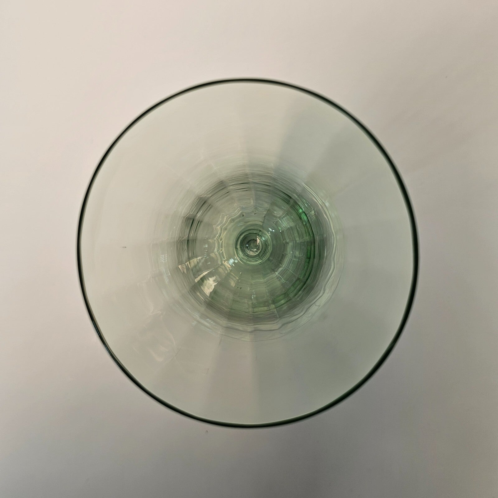 Huntington Glass X101 Green Iced Tea 6.5" H
