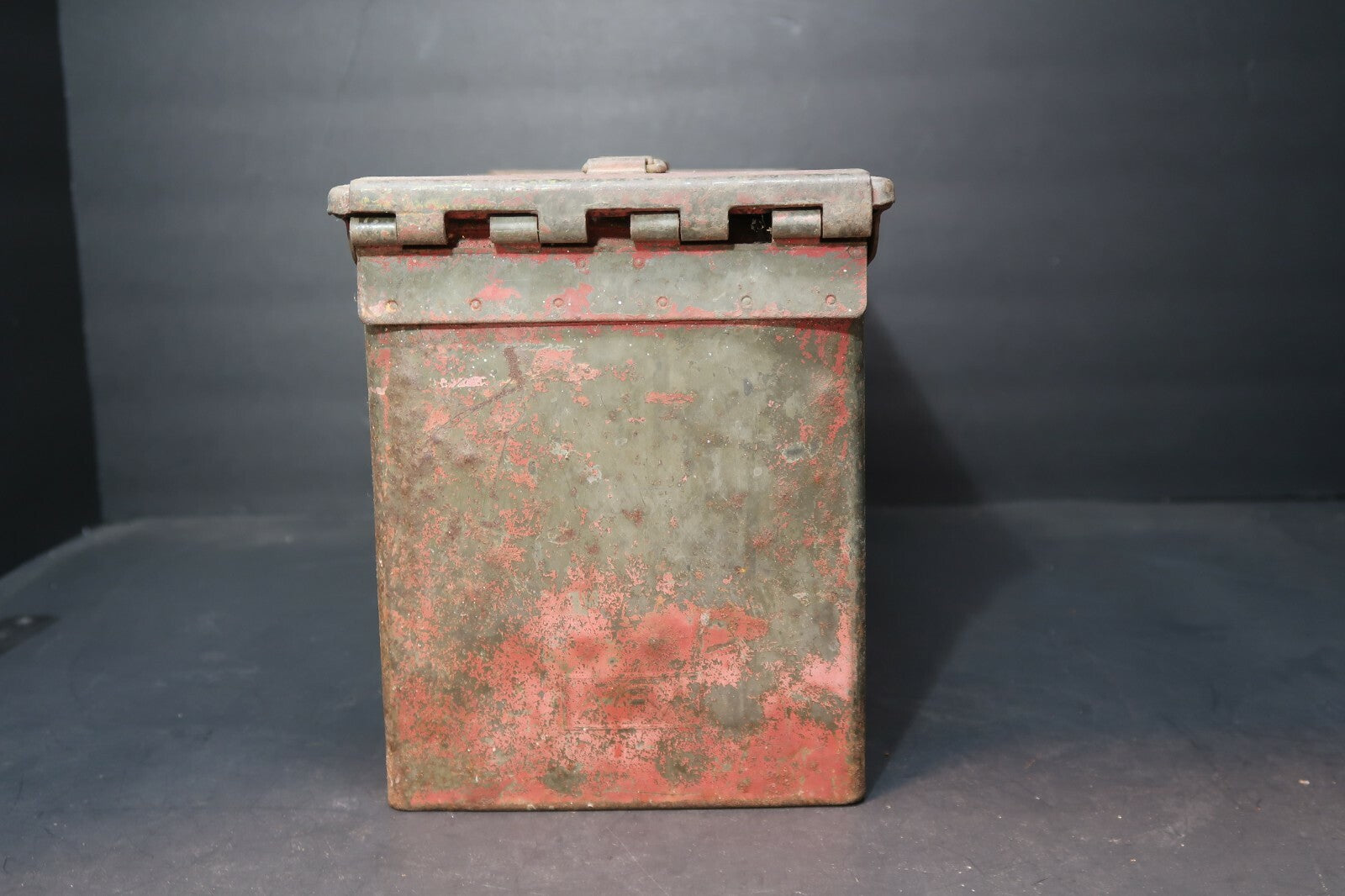 Vintage Ammo Can Metal Container US Military Issue Gear Storage