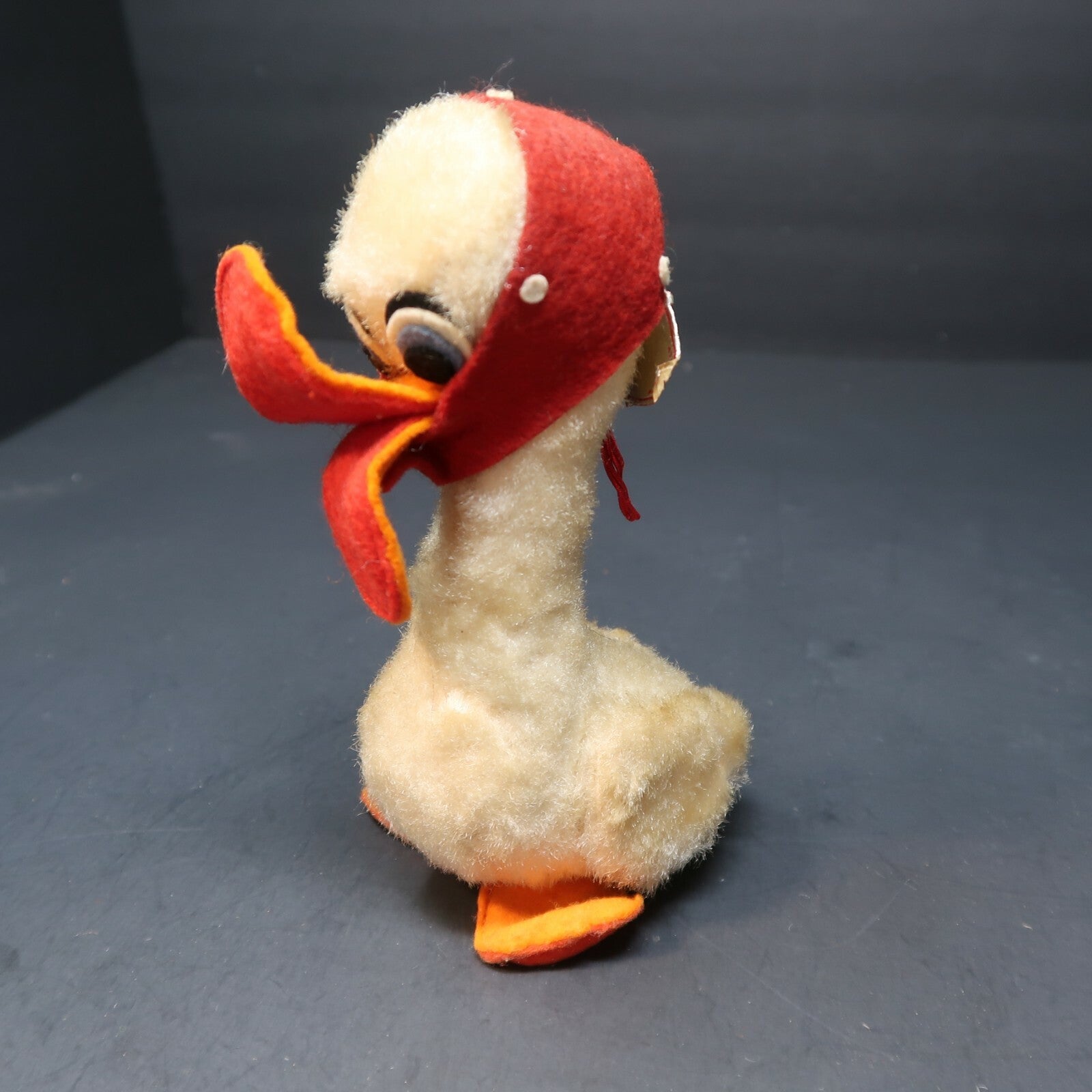 Vintage G.I.R. Pertegato Vicenza Duck Doll With Tag H6" Made in Italy 1960's