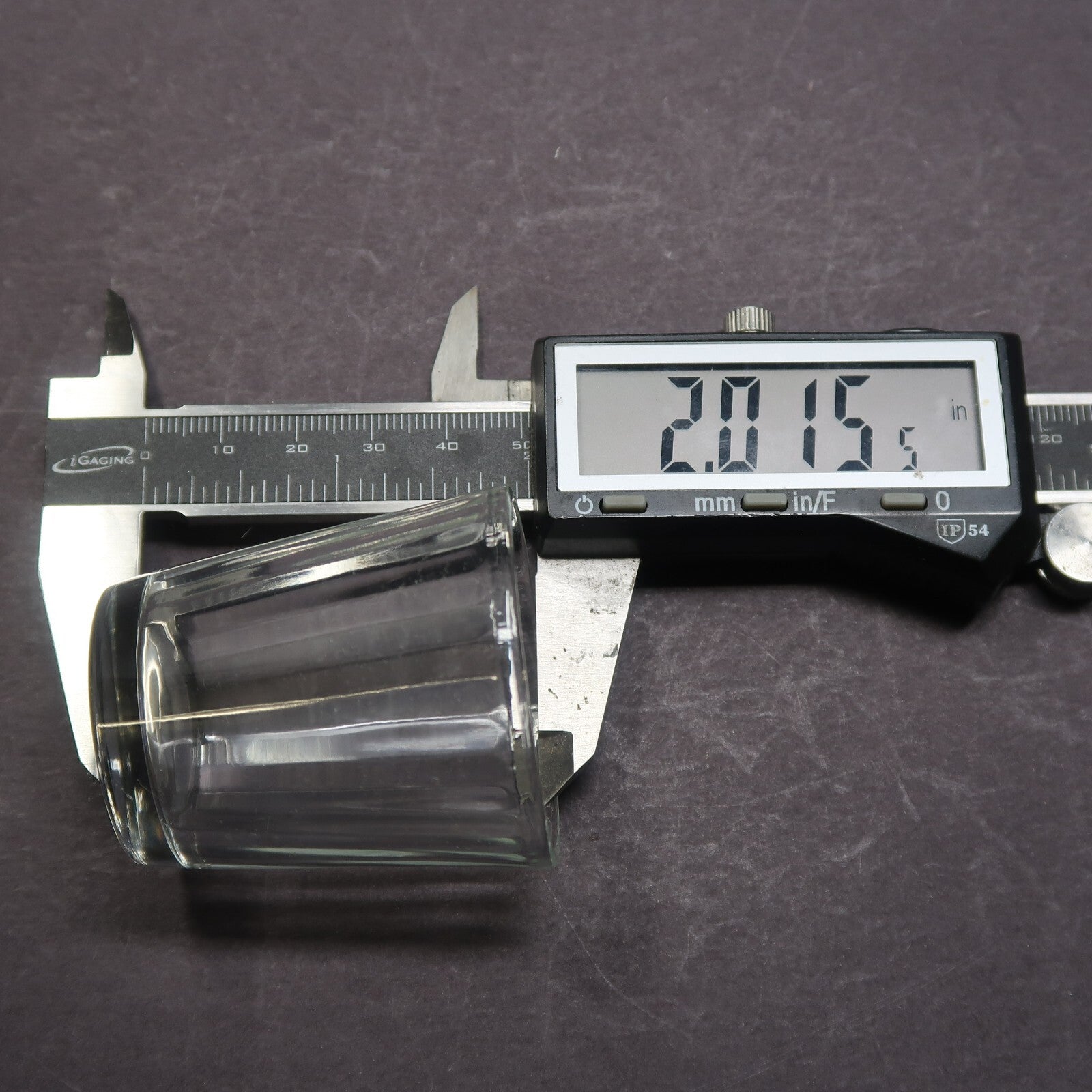 Retro Style Shot Glass H 2.4"